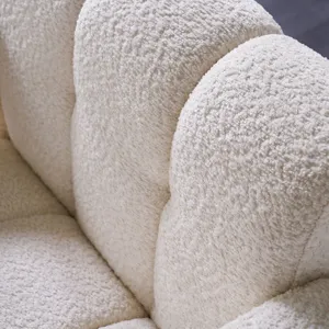 31.10\" Wide Boucle Upholstered Accent Chair - Beige