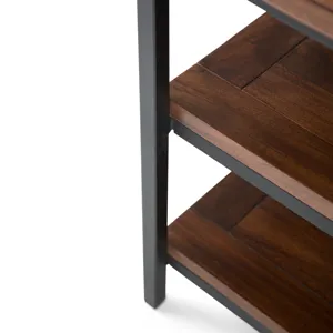 Skyler - TV Media Stand - Dark Cognac Brown