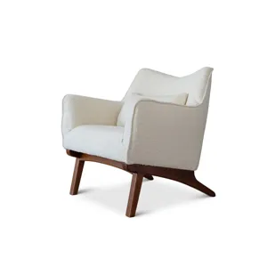 Brayden - Mid-Century Moder Armchair - Beige