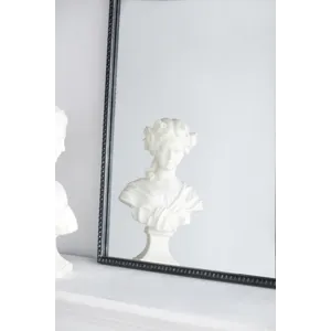 Classic Design Mirror With And Baroque Inspired Frame For Bathroom, Entryway Console Lean Against Wa