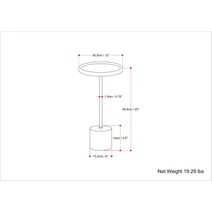 Turner - Side Table - Black