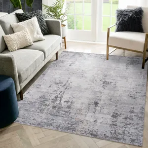 5\' x 7\' Abstract Non-Shedding Living Room Bedroom Dining Home Office Stylish And Stain Resistant A
