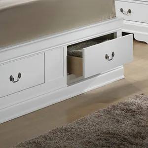 Louis Phillipe - G3190B-FSB Full Storage Bed - White