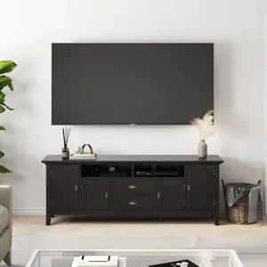 Redmond - 72\" TV Media Stand - Hickory Brown