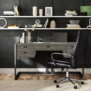 Hampden - Desk - Weathered Grey
