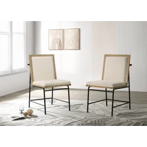 Torrance - 18.5\" Dining Chairs (Set of 2) - Oak Finish