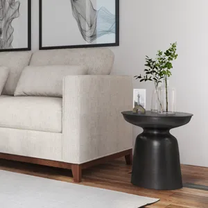 Toby - Metal Accent Table - Antique Copper