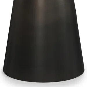 Jaxine - Side Table - Black, Gold