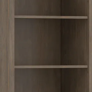 Ela - Bookcase - Smoky Brown