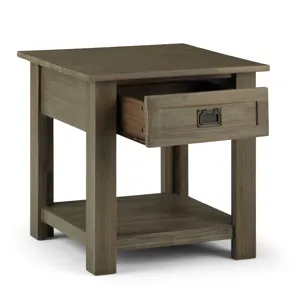 Monroe - End Table - Distressed Grey