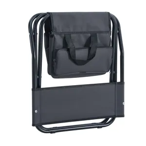 Folding Outdoor Chairs With Storage Bag, Portable Chair For Indoor, Outdoor Camping, Picnics And Fis