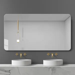 Bathroom Vanity Mirror, Wall-Mounted Mirror For Bathroom Anti-Fog Waterproof - Clear
