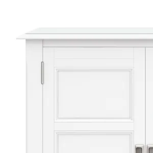 Burlington - Low Storage Cabinet - White