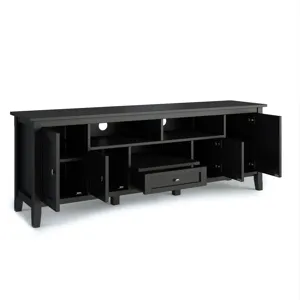 Warm Shaker - 72" TV Media Stand - Black