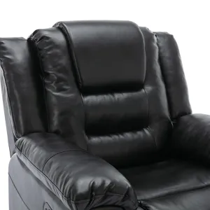 2 Seater Home Theater Recliner Manual Recliner Chair With A Storage Box And Two Cup Holders For Livi