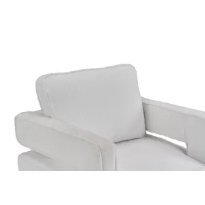 Swivel Barrel Chair For Living Room, 360 Degree Swivel Club Modern Accent Single Sofa Chair, Small L