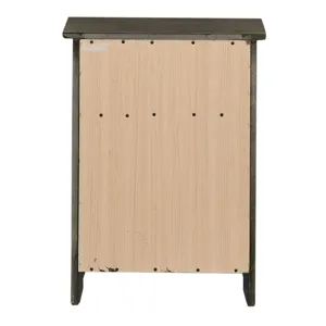 Izzy - G1411-N-05 1 Drawer /1 Door Nightstand - Gray