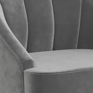 Harrah - Accent Chair - Smoky Grey