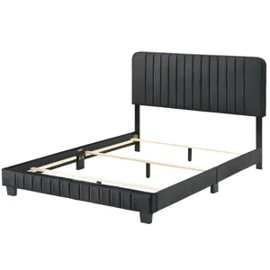 Lodi - G0407-QB-UP Queen Bed - Black