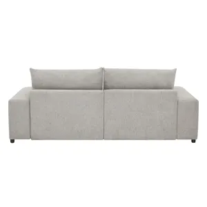 Jaylee - Light Gray Fabric 88\" Wide Oversized Sleeper Sofa