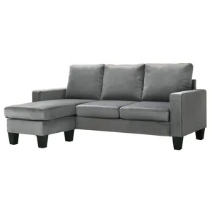 Jessica - G0511-SCH Sofa Chaise - Gray