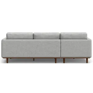Morrison - Left Sectional Sofa - Mist Gray