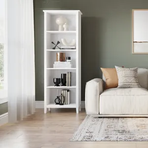 Artisan - 5 Shelf Bookcase - White