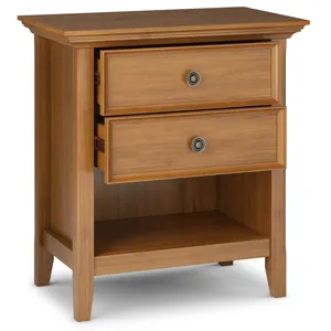 Amherst - Bedside Table - Light Golden Brown