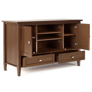 Warm Shaker - TV Media Stand - Russet Brown