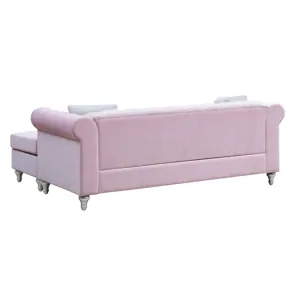 Raisa - G864B-SCH Sofa Chaise - Pink