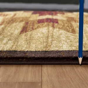 Nature\'s Nest - GC_CBL3006 Multi 7\' x 10\' Lodge Area Rug