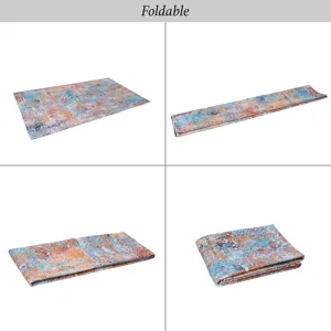 2\' x 3\' Machine Washable Area Rugs, Low-Pile, Non-Slip, Non-Shedding, Foldable, Kid & Pet Friendly