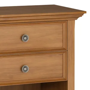 Amherst - Bedside Table - Light Golden Brown