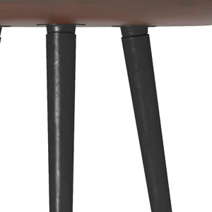 Clairmont - Round Side Table - Cognac