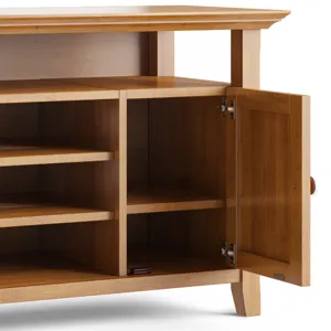 Amherst - TV Media Stand - Light Golden Brown
