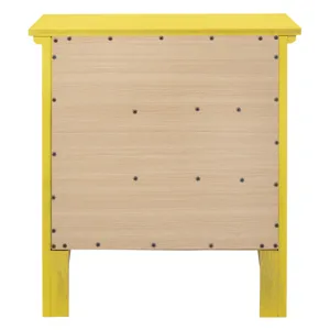 Hammond - G5402-N 3 Drawer Nightstand - Yellow
