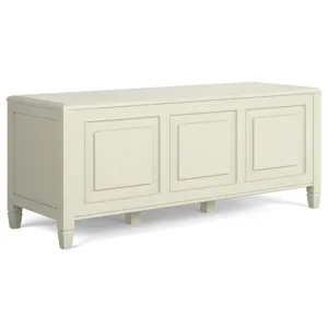 Connaught - Storage Bench Trunk - Antique White