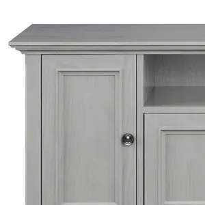 Amherst - 72\" Wide TV Media Stand - Fog Grey