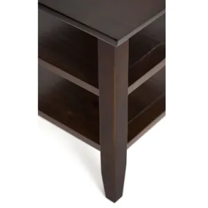 Acadian - Narrow Side Table - Brunette Brown