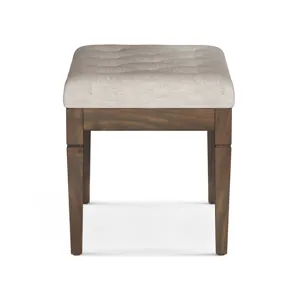 Waverly - Small Tufted Ottoman Bench - Natural