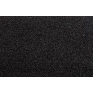Veronica - Teddy Fleece Reversible Sleeper Sectional Sofa With Storage Chaise - Black
