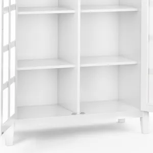 Acadian - Medium Storage Cabinet - White