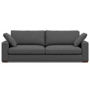 Charlie - 96\" Deep Seater Sofa - Pebble Gray