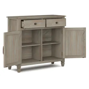Connaught - Entryway Storage Cabinet - Distressed Grey