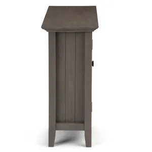 Bedford - Low Storage Media Cabinet - Farmhouse Grey