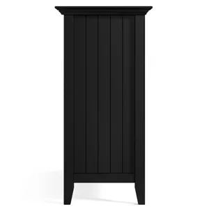 Bedford - Sideboard Buffet and Wine Rack - Black