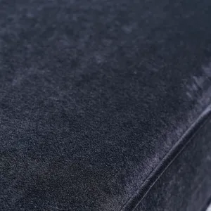 Modern Tufted Velvet Sofa For Living Room - Black