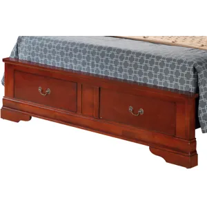 Louis Phillipe - G3100D-KSB2 King Storage Bed - Cherry