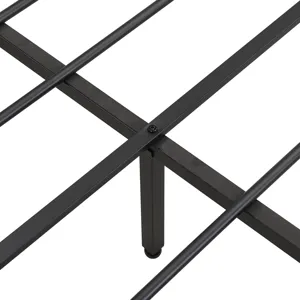 Queen Size Metal Platform Bed Frame With Upholsteryolstery Storage Function Headboard And USB Liner 