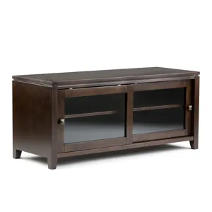 Cosmopolitan - TV Media Stand - Mahogany Brown